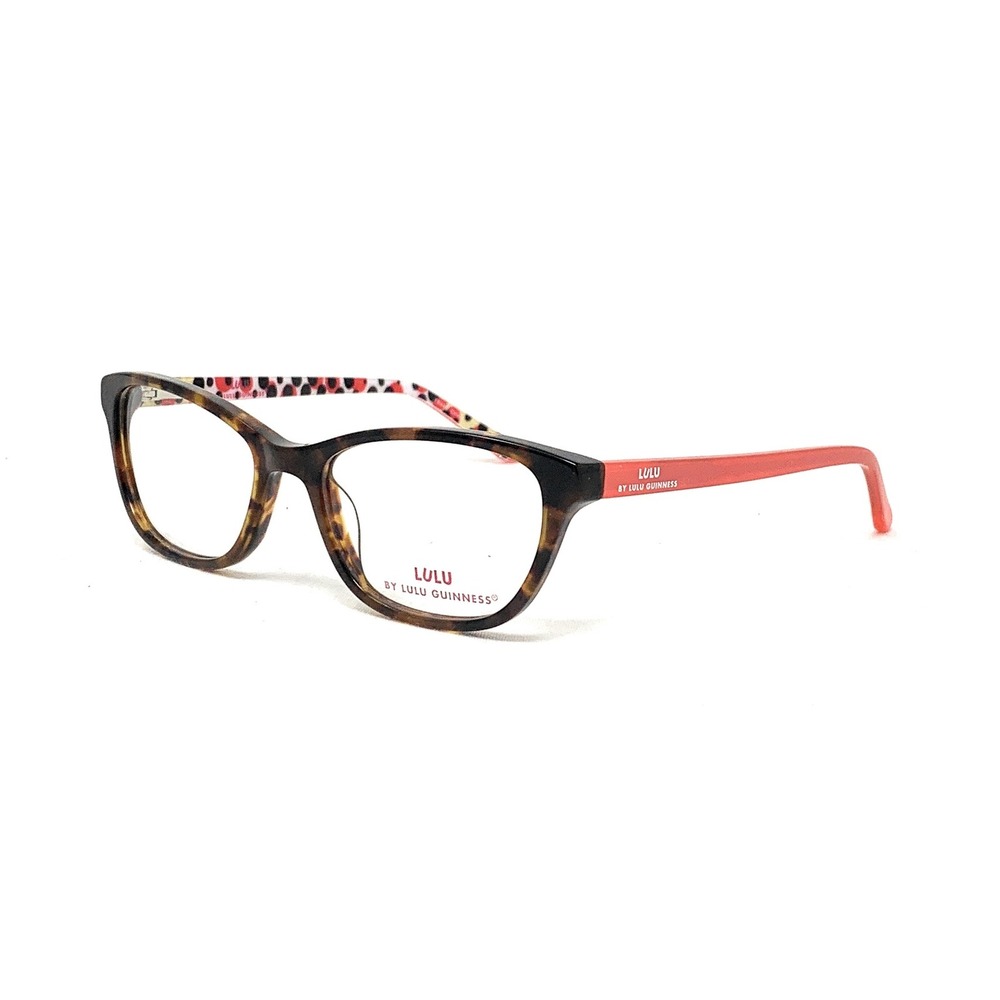 LULU GUINNESS Women's Petite Fit / Youth Eyeglasses LK012 TOR‎ Tortoise 49mm